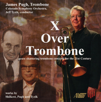 X Over Trombone CD Cover