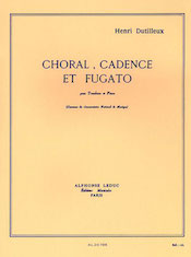 Choral, Cadence et Fugato